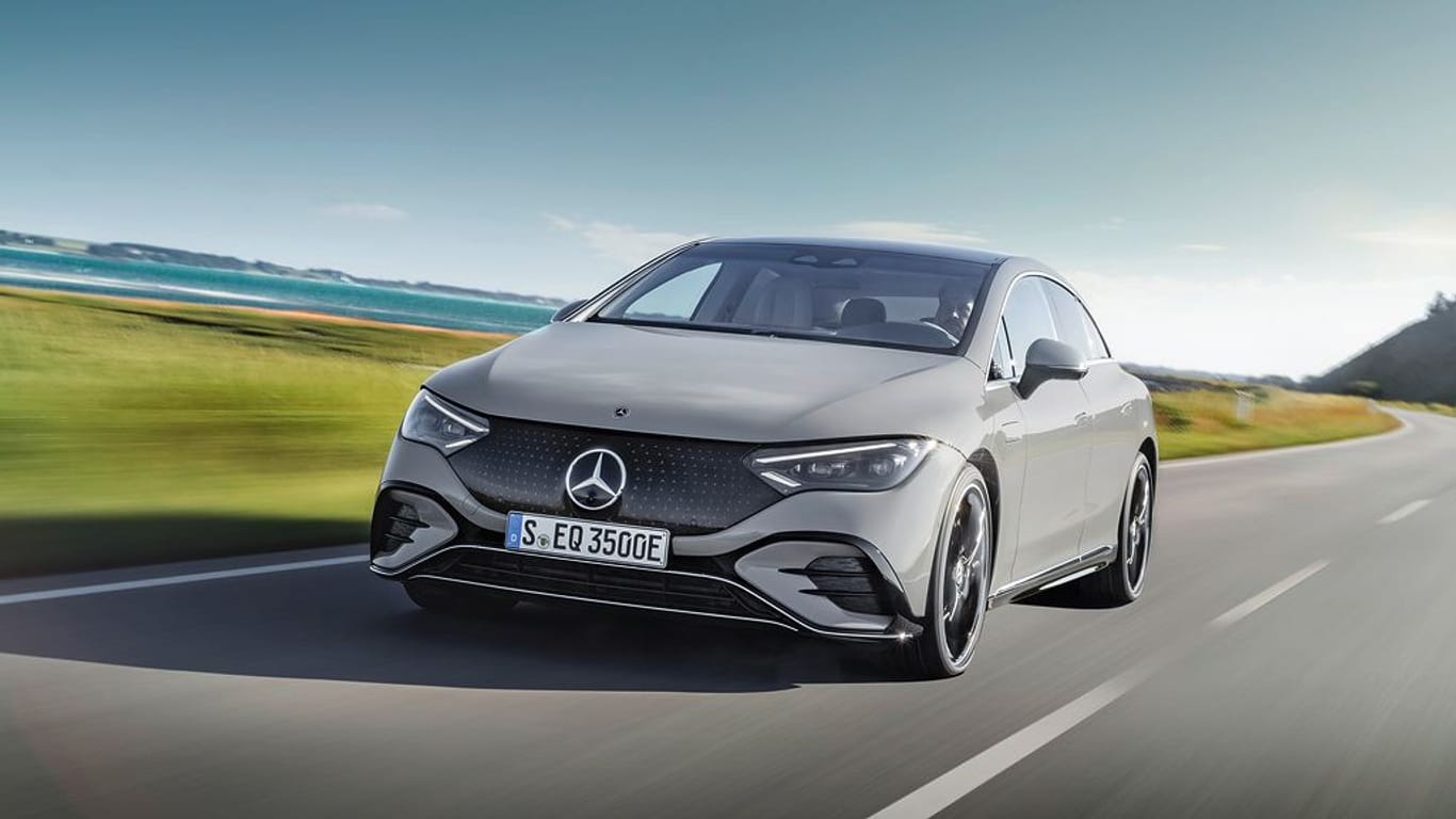 Elektrischer Mercedes EQE: Die Fördergrenze für teurere E-Autos steigt.