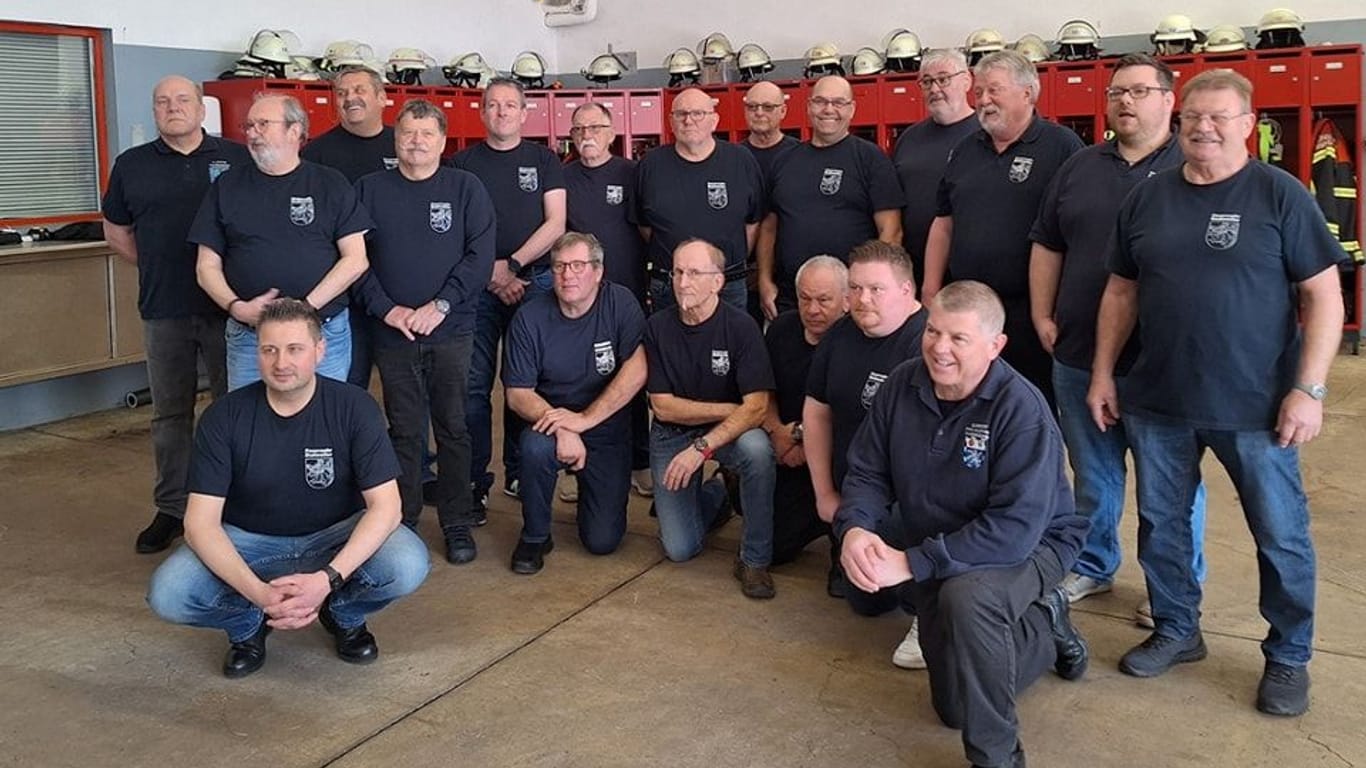 Team der Feuerwehr Dudweiler: Sie packten an und halfen den Opfern des Flixbus-Unfalls.