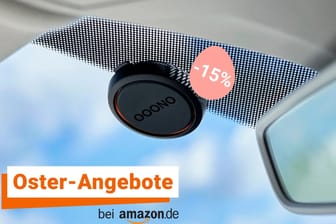 Oster-Angebot bei Amazon: Der Ooono Co-Driver NO2 warnt vor Gefahrenstellen und Blitzern.