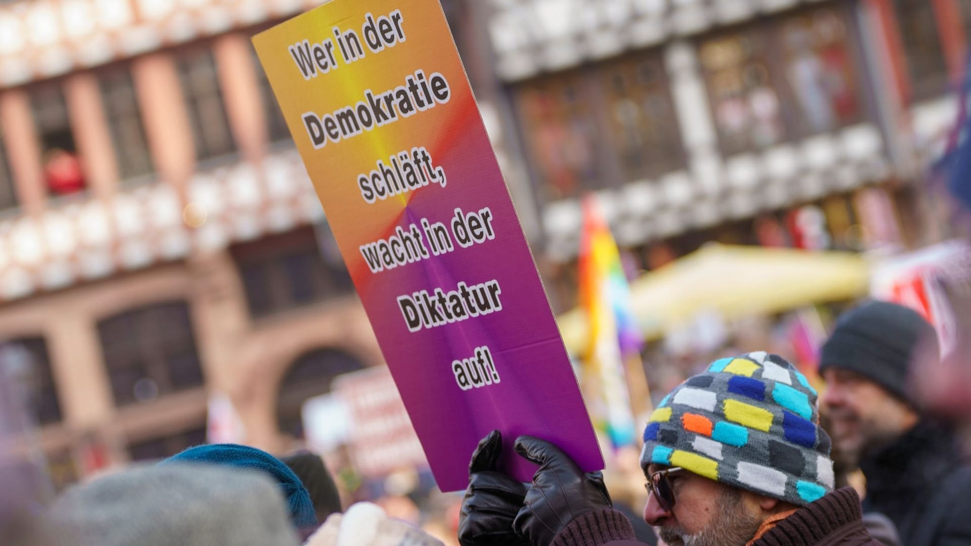 Demonstrationen gegen Rechtsextremismus