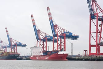 Containerschiffe am Hamburger Hafen (Symbolfoto): In der Schifffahrt verdienen Kaufleute besonders gut.