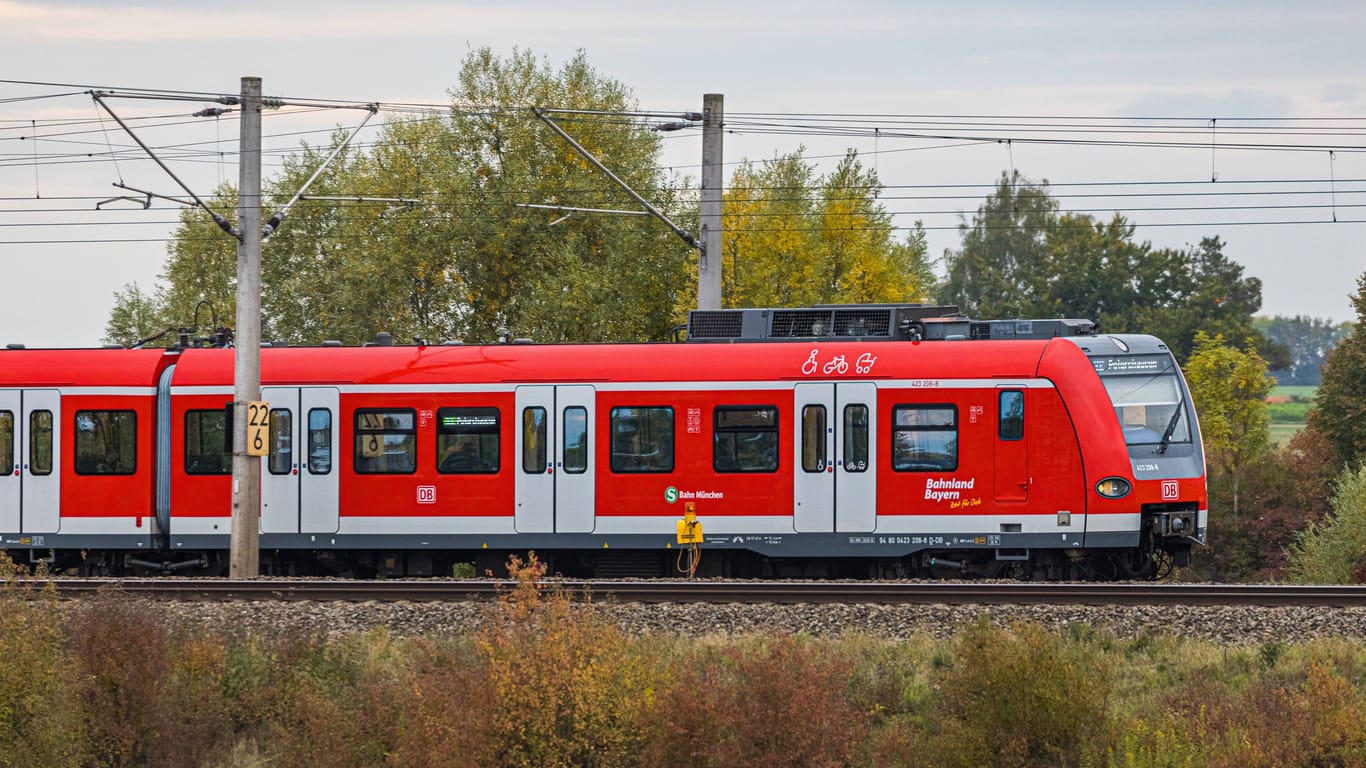 Ein S-Bahn (Symbolbild): Der "illegale Fahrgast" konnte unerkannt entkommen.