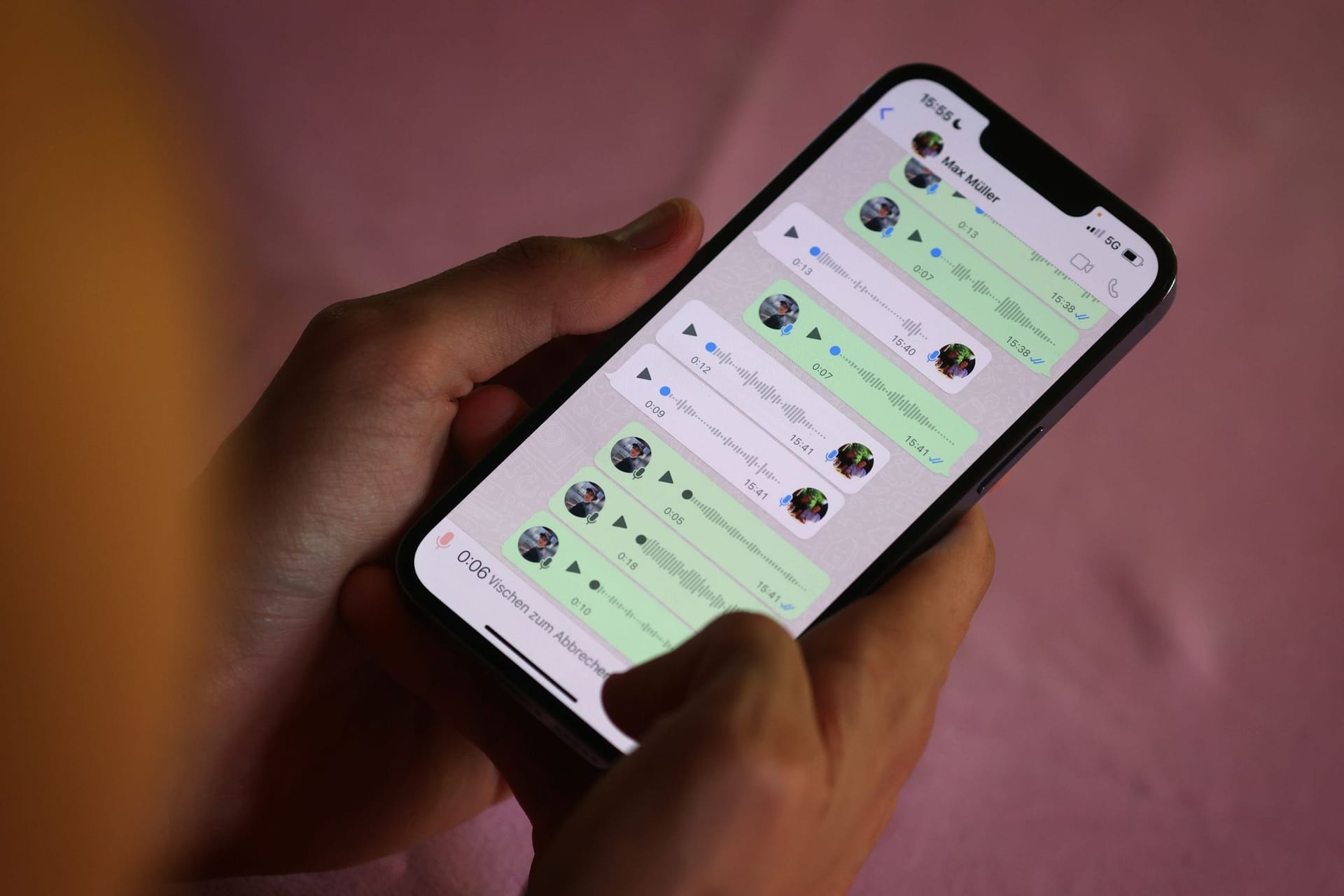 Messenger: Lange Sprachnachrichten nerven