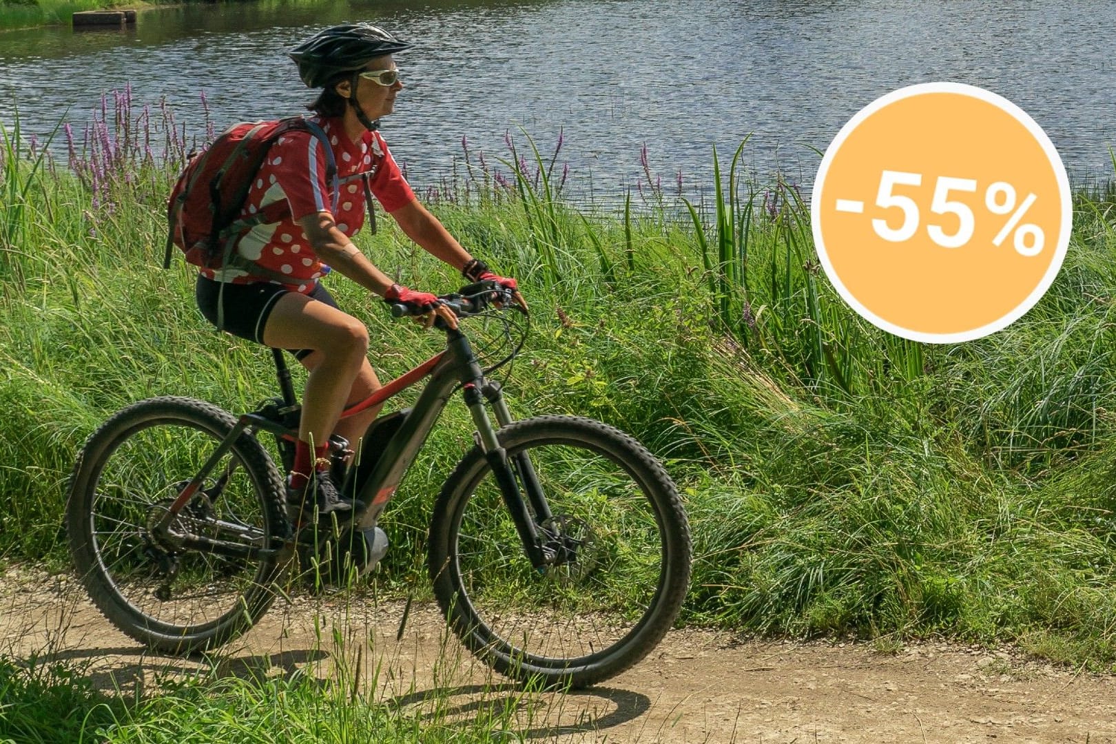 E-Bike im Angebot: Aldi verkauft elektronisches Mountainbike von Fischer zum Tiefstpreis (Symbolbild).