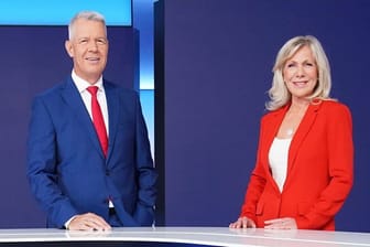 Peter Kloeppel und Ulrike von der Groeben: Mehr als 30 Jahre moderierten sie zusammen "RTL aktuell".