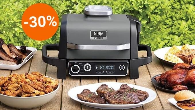 Dieser 7-in-1-Outdoorgrill von Ninja scheint alles zu können und ist heute günstig bei Amazon zu ergattern. Wir prüfen das Angebot.