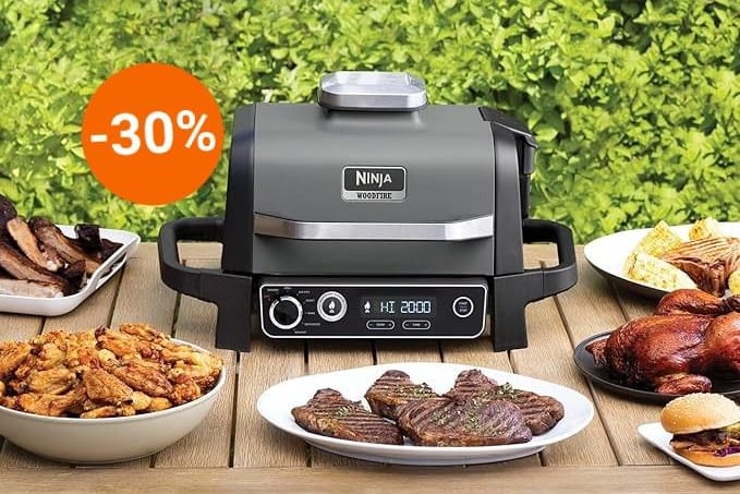 Dieser 7-in-1-Outdoorgrill von Ninja scheint alles zu können und ist heute günstig bei Amazon zu ergattern. Wir prüfen das Angebot.