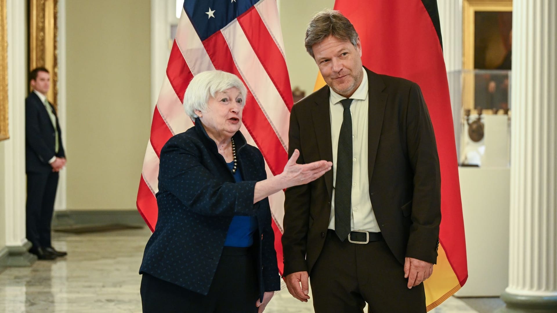 Bundeswirtschaftsminister Habeck in der USA