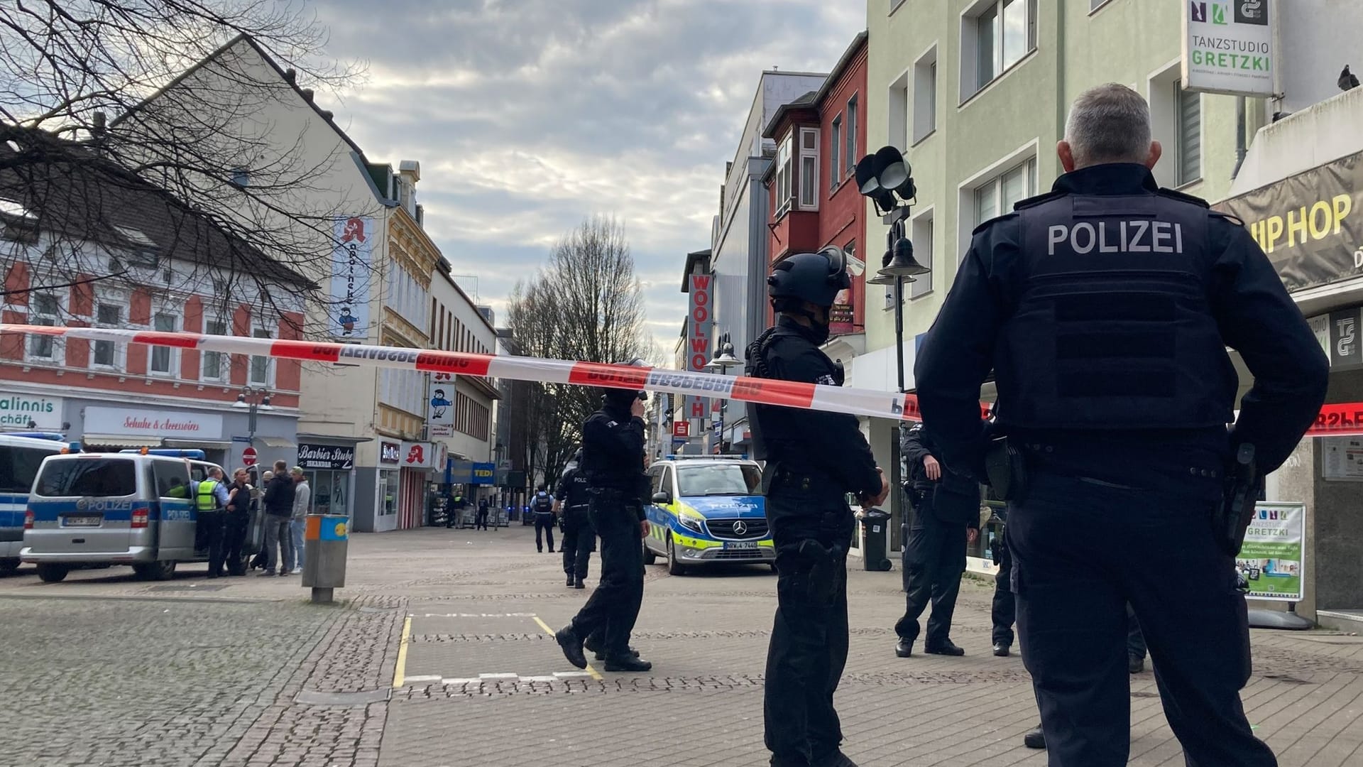 Gefahrenlage in Bochum