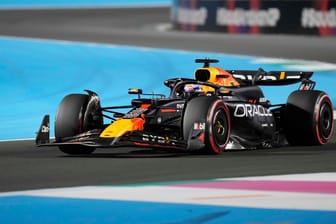 Vorneweg: Max Verstappen im Qualifying in Saudi-Arabien.