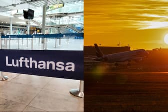 Die Check-in-Schalter von Lufthansa in Nürnberg: Am Albrecht Dürer Airport beschäftigt die Airline kein eigenes Bodenpersonal.
