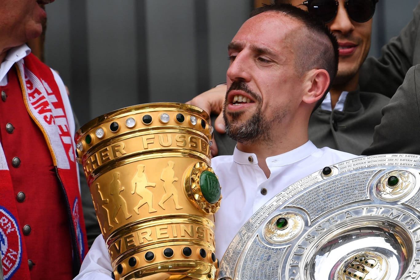 Franck Ribéry: Er blickt auf eine erfolgreiche Vergangenheit in München zurück.