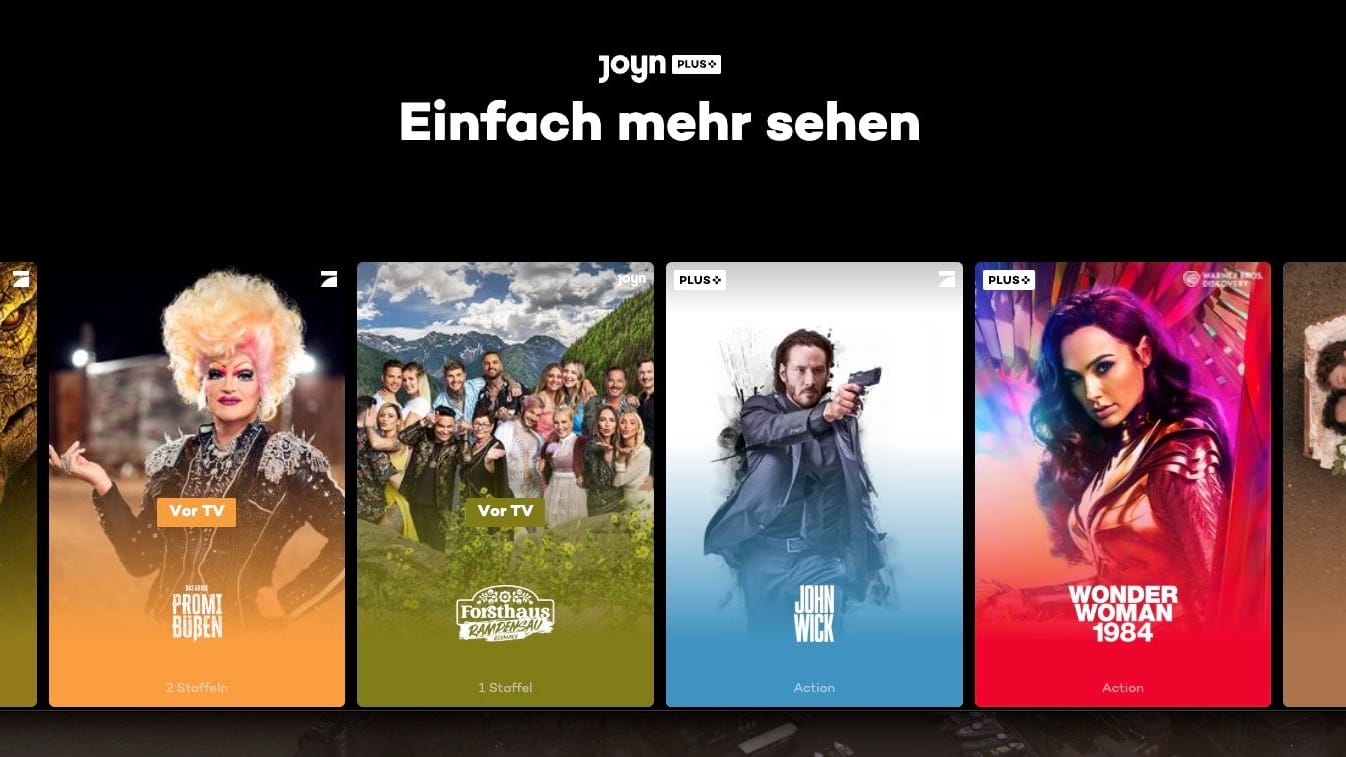 Joyn ermöglicht, wie viele andere Anbieter auch, das Streamen von Filmen, Serien und mehr.