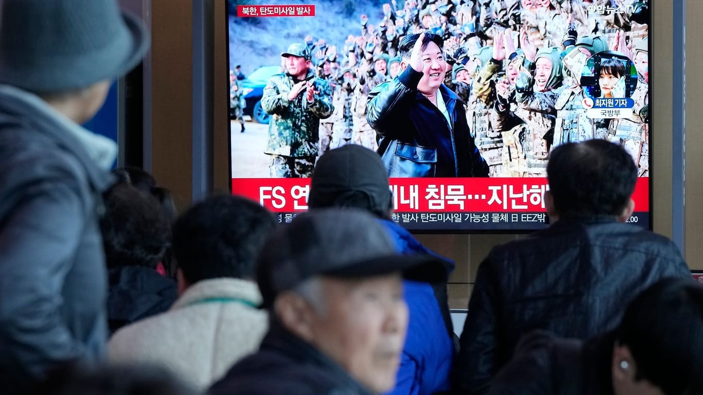 Nordkorea feuert Rakete ab