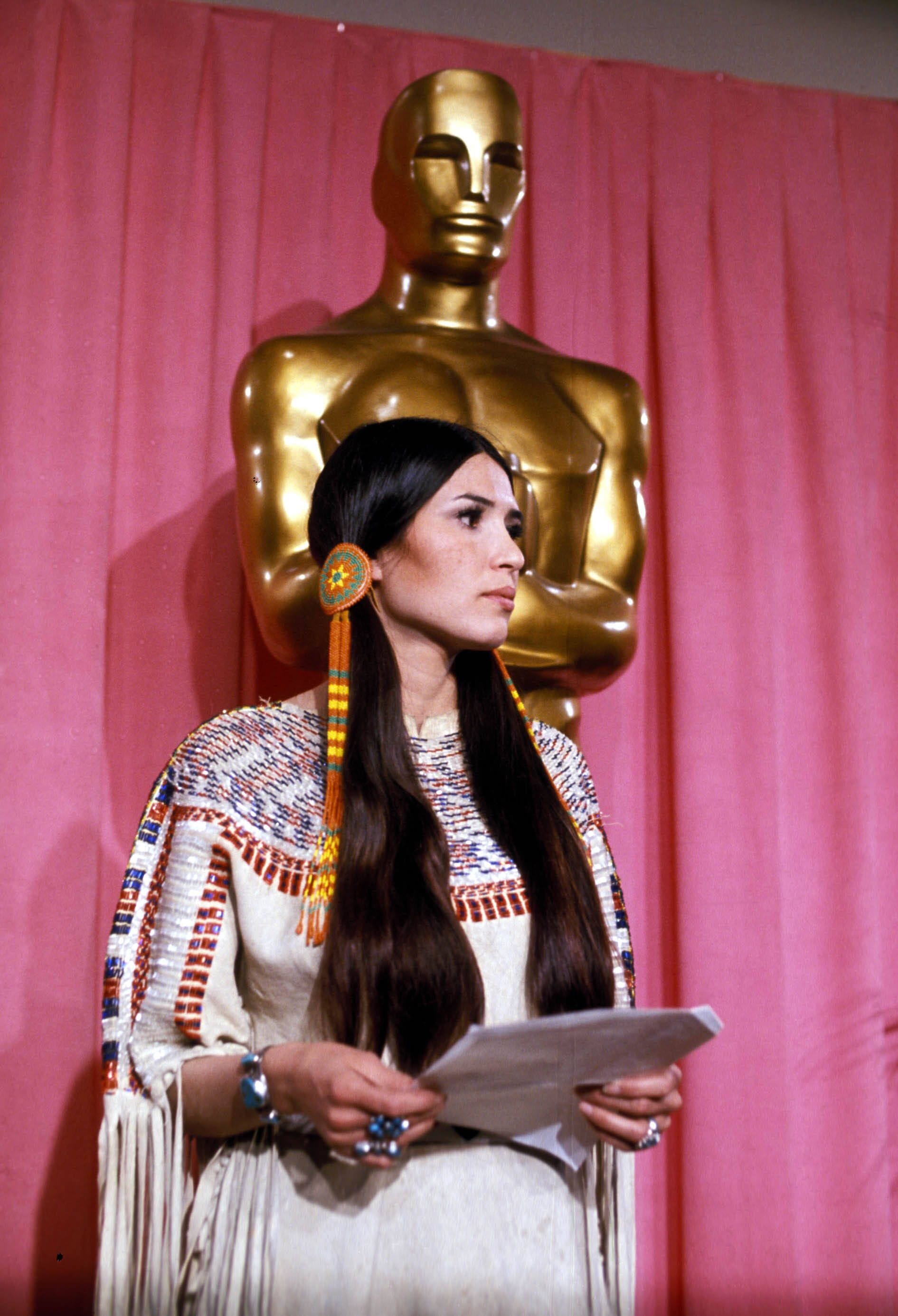 Sacheen Littlefeather bei den Oscars 1973
