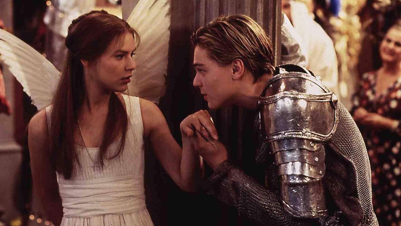 "Romeo und Julia": Claire Danes stand damals mit Leonardo DiCaprio vor der Kamera.