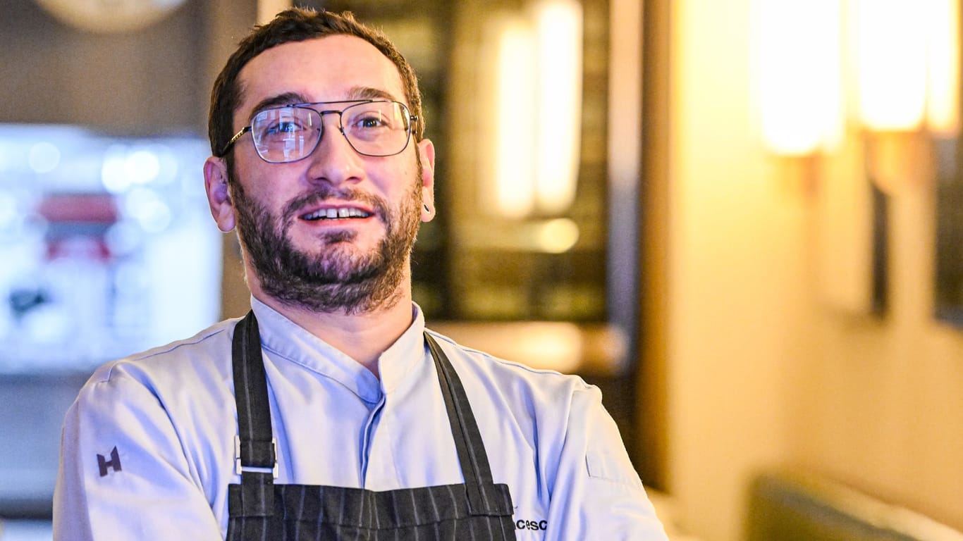 Francesco Contiero ist Küchenchef im "Irma la Douce": Auch dieses Jahr wurde das Berliner Restaurant mit einem Michelin-Stern ausgezeichnet.