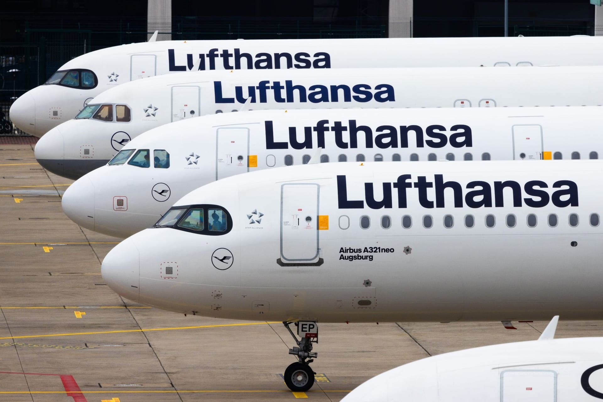 Lufthansa-Maschinen