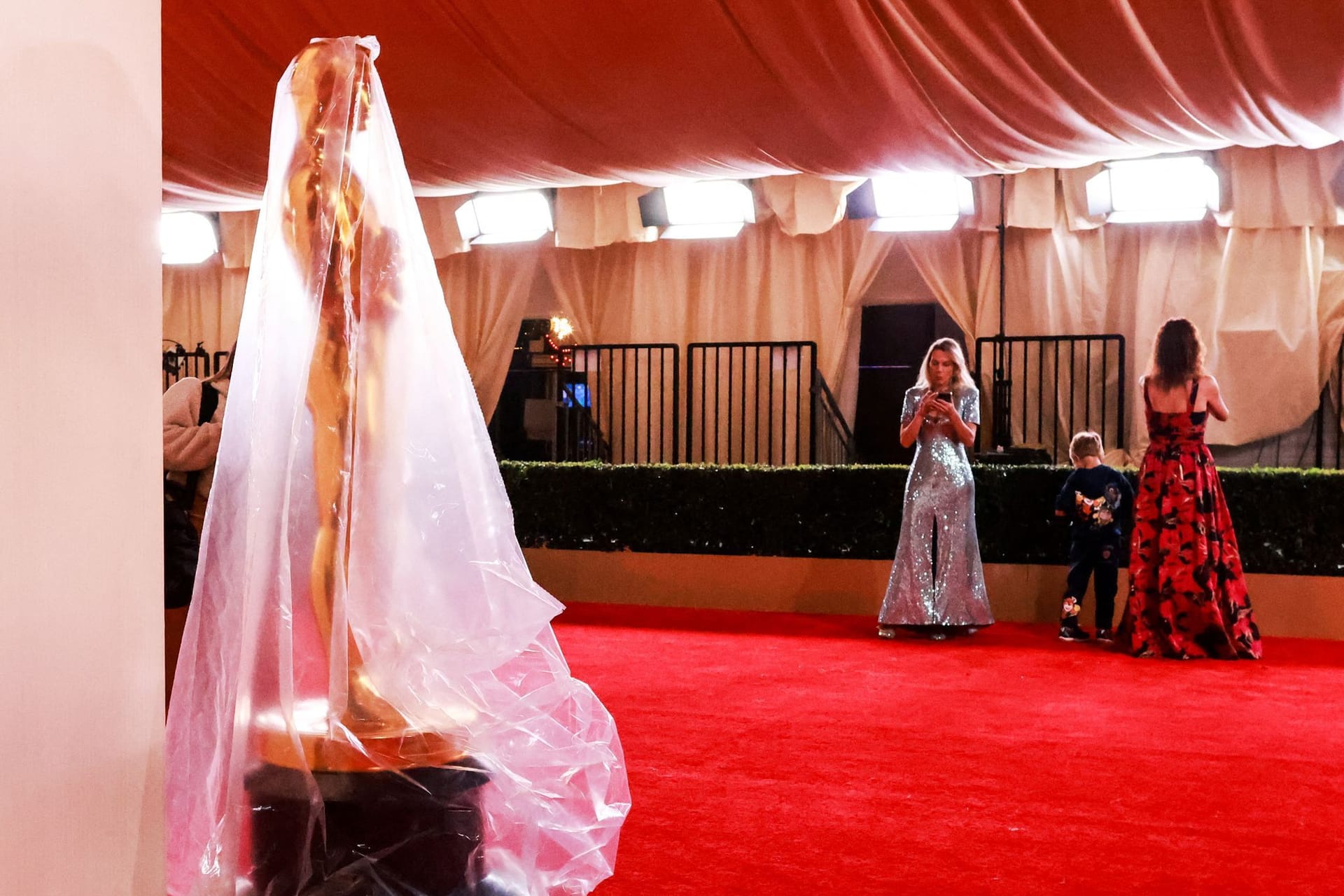 Letzte Vorbereitungen: Heute Nacht wird in Los Angeles der wichtigste Filmpreis der Welt vergeben.