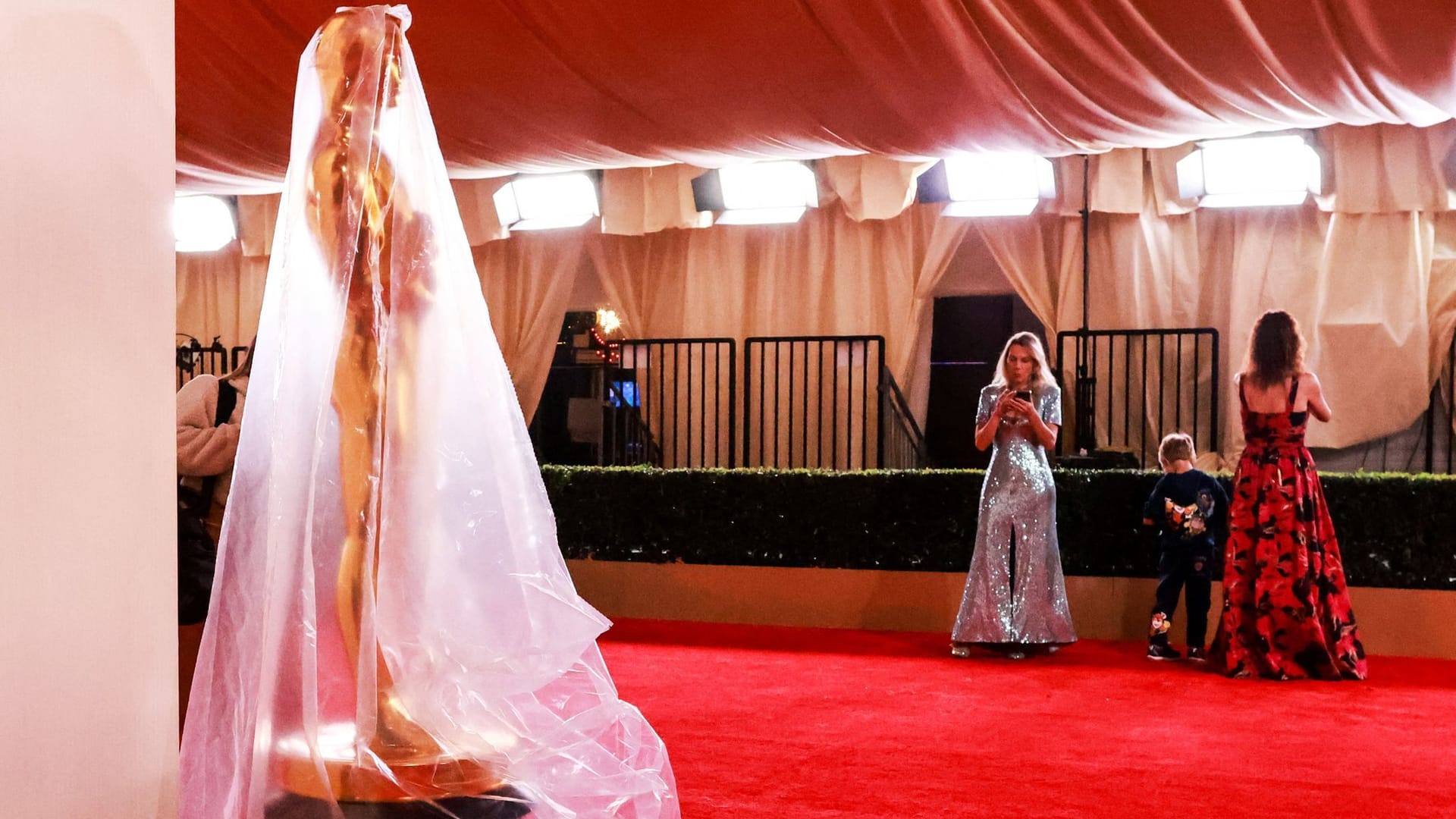 Letzte Vorbereitungen: Heute Nacht wird in Los Angeles der wichtigste Filmpreis der Welt vergeben.