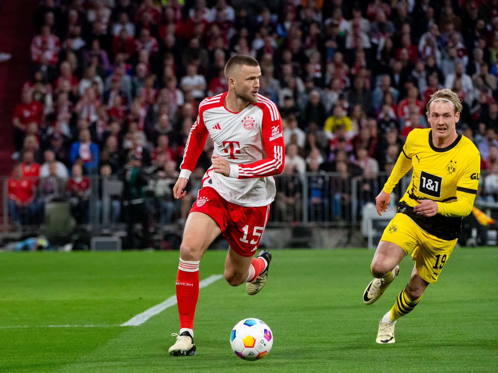 Eric Dier: Beschwerte sich in der Anfangsphase immer wieder lautstark über die Unordnung in Bayerns Abwehr. Gute Kopfballchance aus kurzer Distanz, bei der Hummels mit der Hand am Ball war (36.). Für eine Grätsche an der Seitenlinie holte er sich Sonderapplaus ab (72.). Hatte aber nicht den Zugriff der vergangenen Partien. Note 4