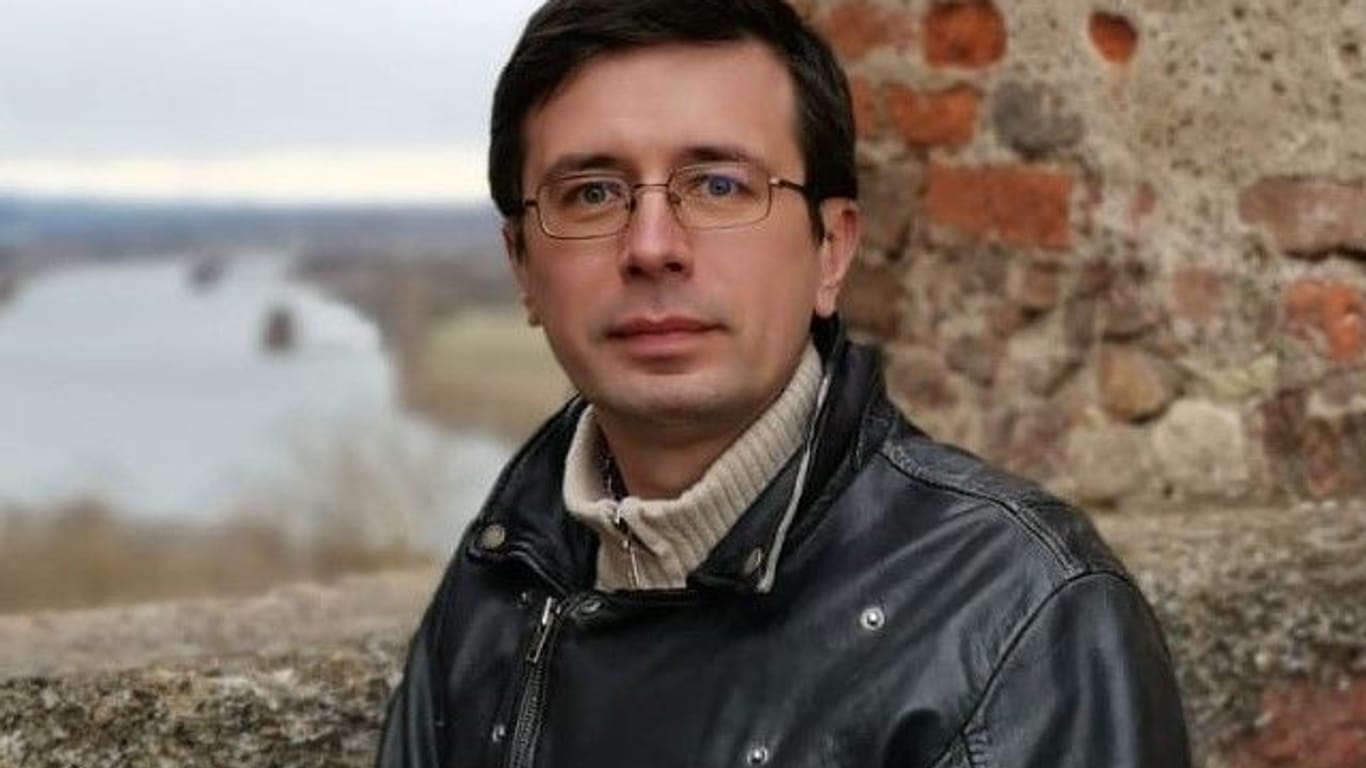 Oleksandr Zabirko vom Institut für Slawistik der Universität Regensburg: