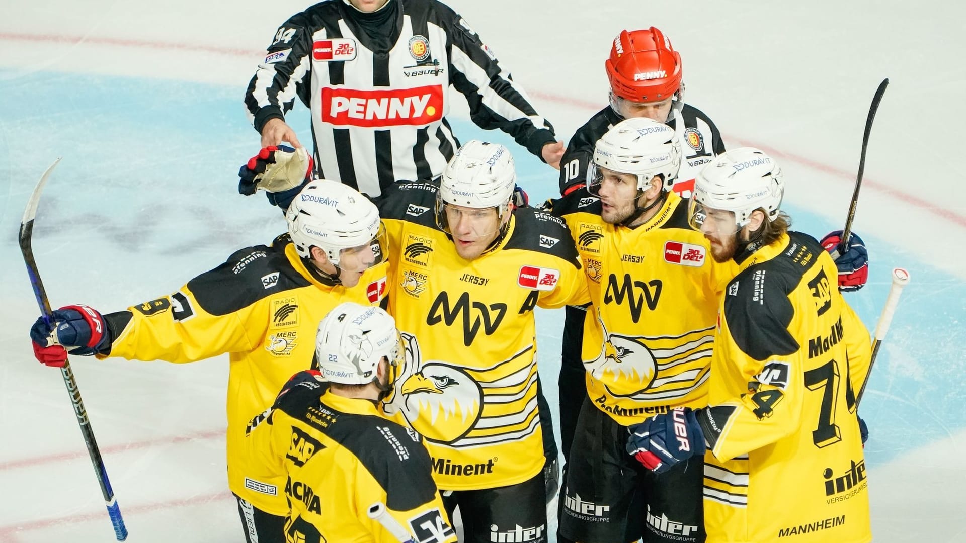 Adler Mannheim - Nürnberg Ice Tigers