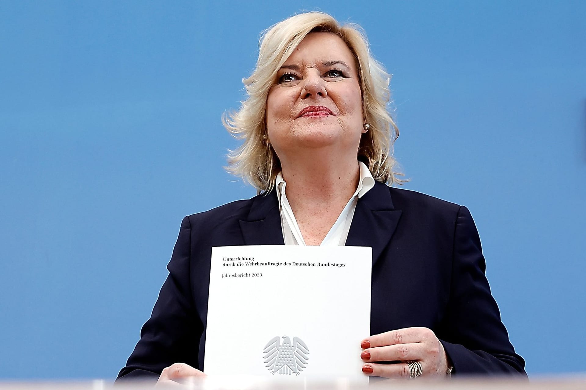 Vorstellung des Jahresberichtes 2023 mit der Wehrbeauftragten