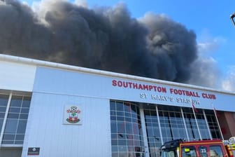 Großbrand in Southampton