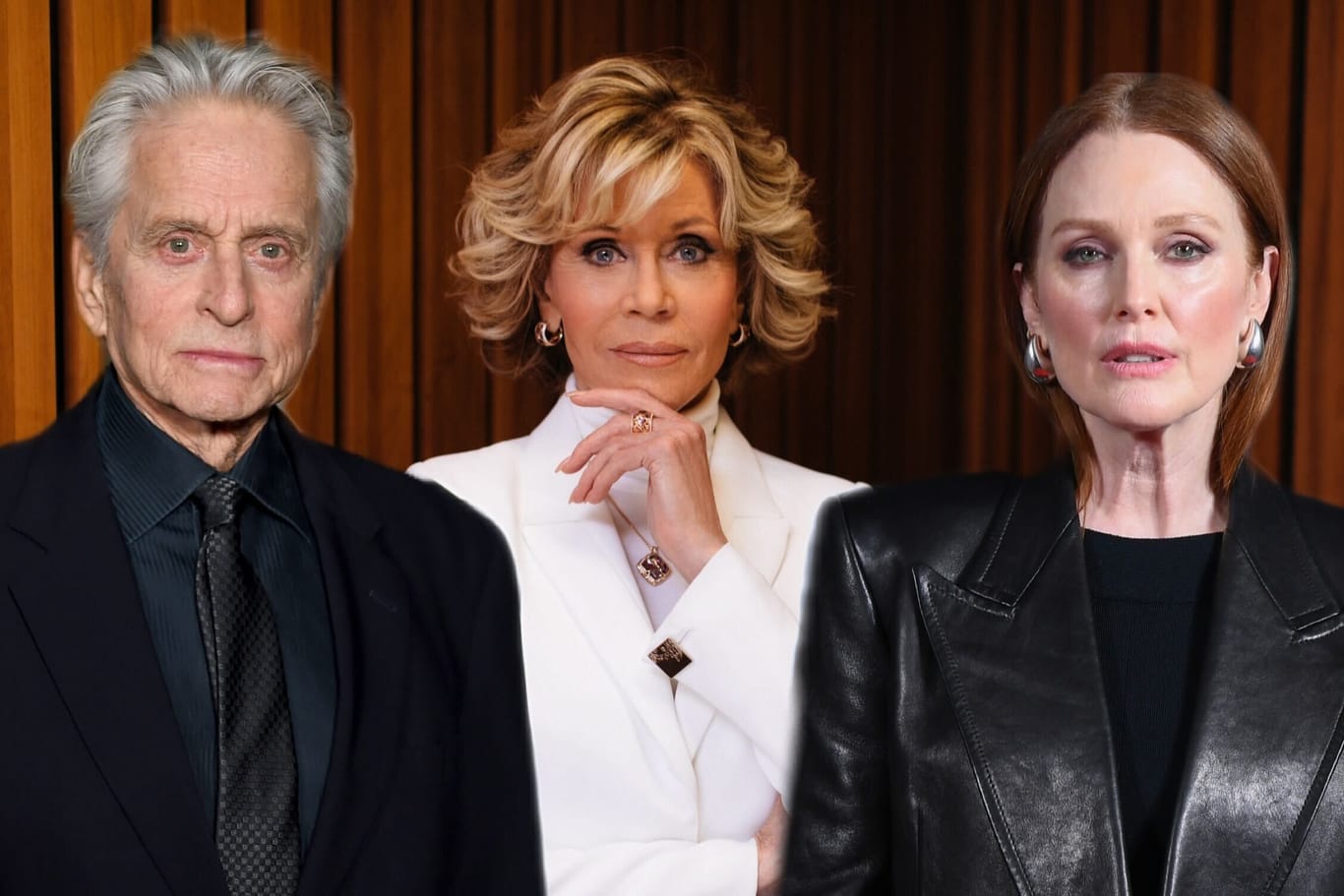 Michael Douglas, Jane Fonda und Julianne Moore: Sie haben den offenen Brief unterschrieben.