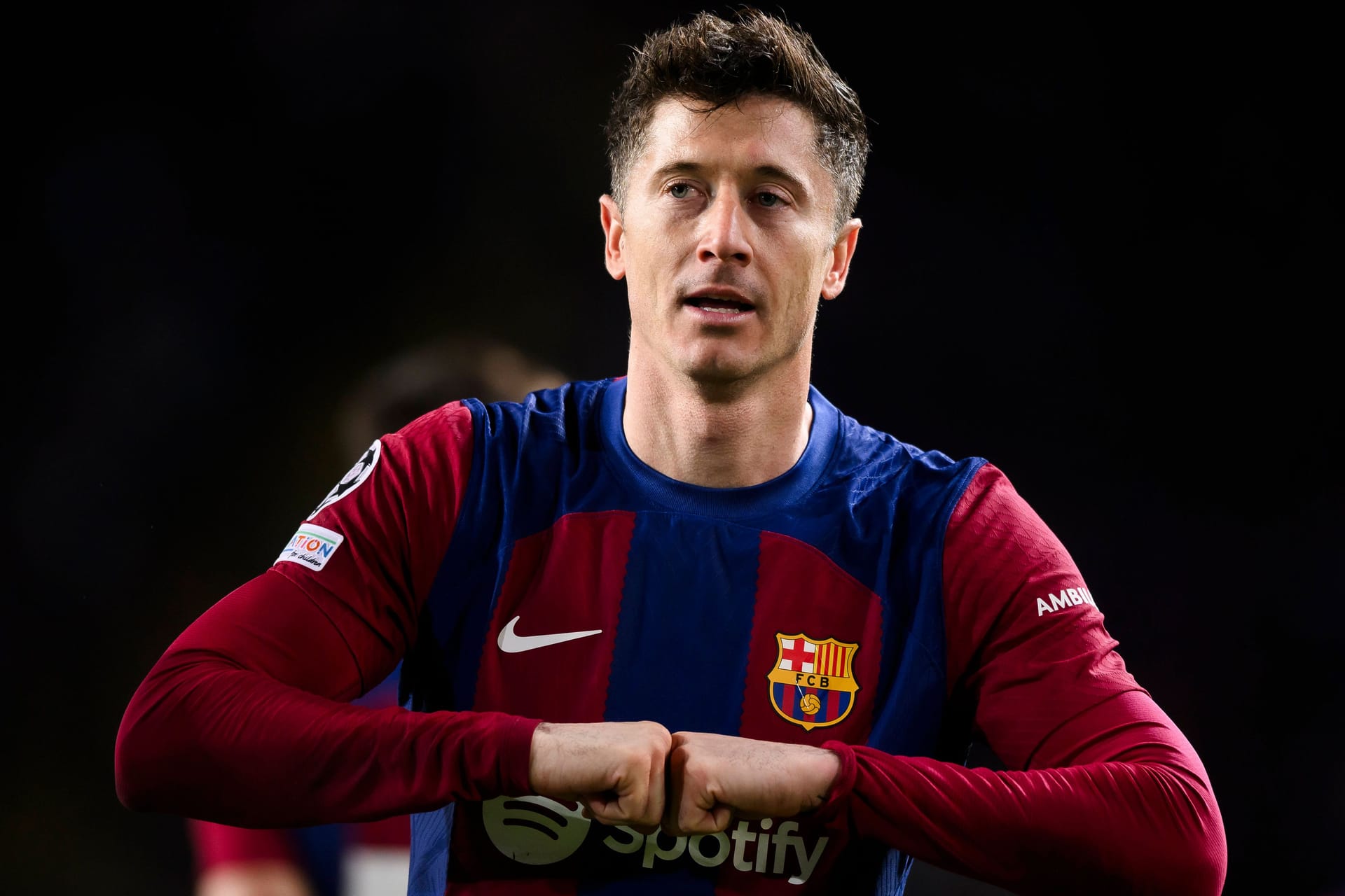 Robert Lewandowski: Der ehemalige Bayern-Stürmer steht mit dem FC Barcelona im Viertelfinale der Champions League.