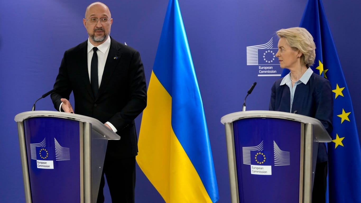 Ukrainischer Ministerpräsident Schmyhal in Belgien