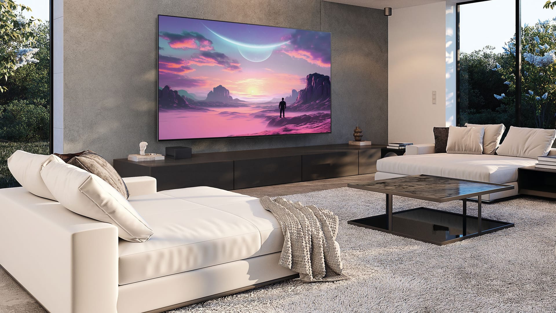 LG OLED M4-Serie: Das größte Modell mit 97 Zoll kommt im zweiten Halbjahr zu einem Preis von 34.699 Euro auf den Markt.