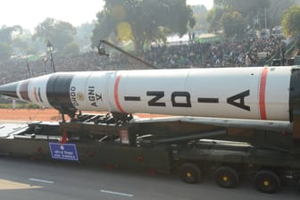 Die indische Agni-5-Rakete: Das hoch entwickelte MIRV-System der Rakete steigt das Zerstörungspotenzial um ein Vielfaches.