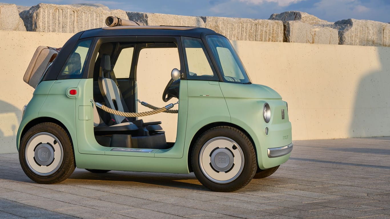 Gute Laune im Retro-Look: der neue Fiat Topolino.
