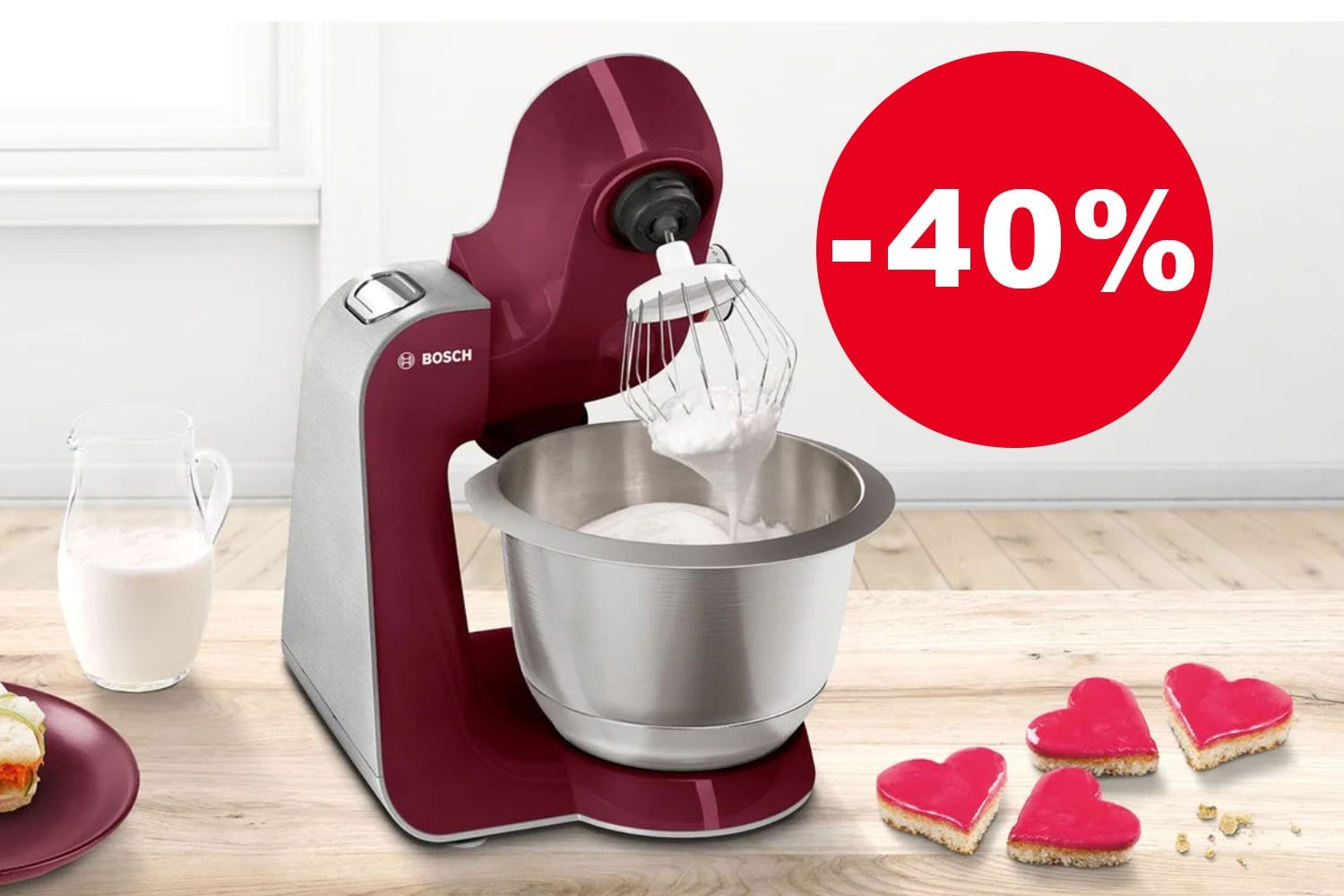 Bei Lidl bekommen Sie die Bosch Mum5Love gerade zum absoluten Tiefpreis im Angebot.