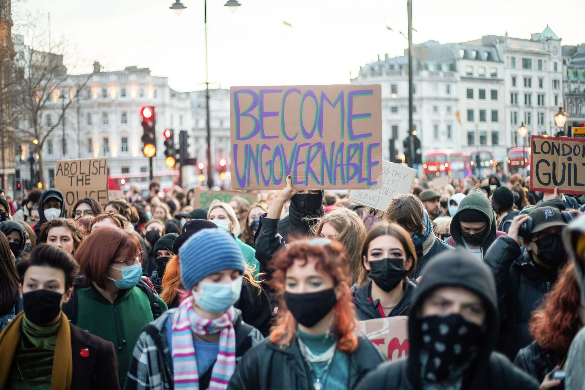 Demo in London