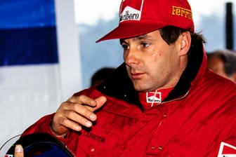 Gerhard Berger: Der frühere Formel-1-Pilot im April 1995 in Imola.