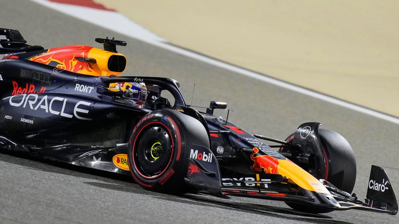 Vorneweg: Max Verstappen in Bahrain.