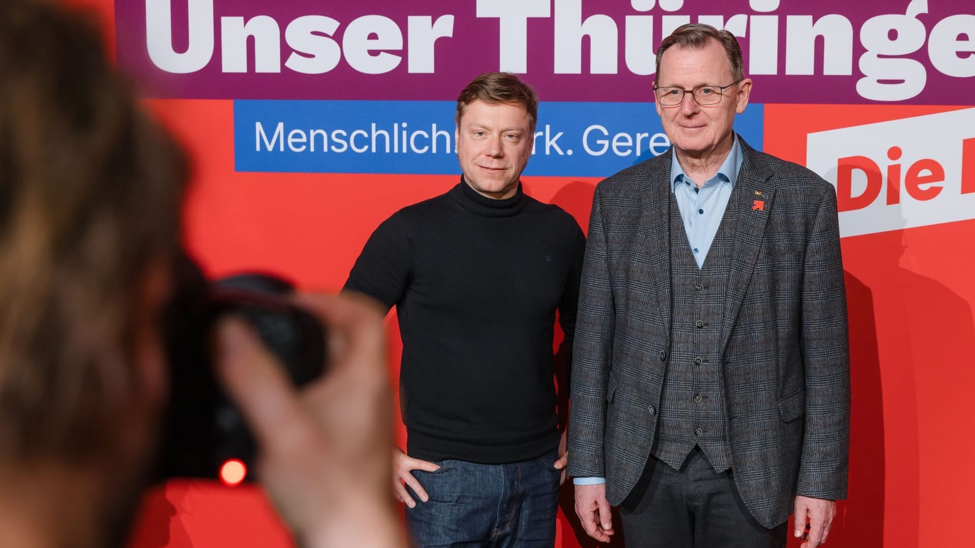 Martin Schirdewan und Bodo Ramelow Martin Schirdewan und Bodo Ramelow
