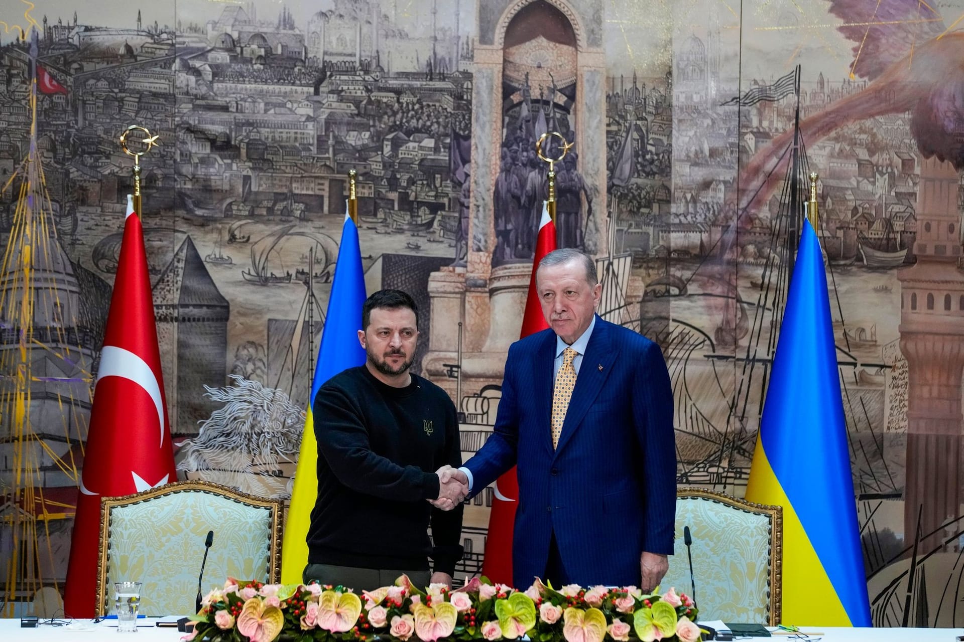 Ukrainischer Präsident Selenskyj in der Türkei