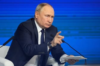 Putin legt Wert auf ein "sehr gutes Wahlergebnis".