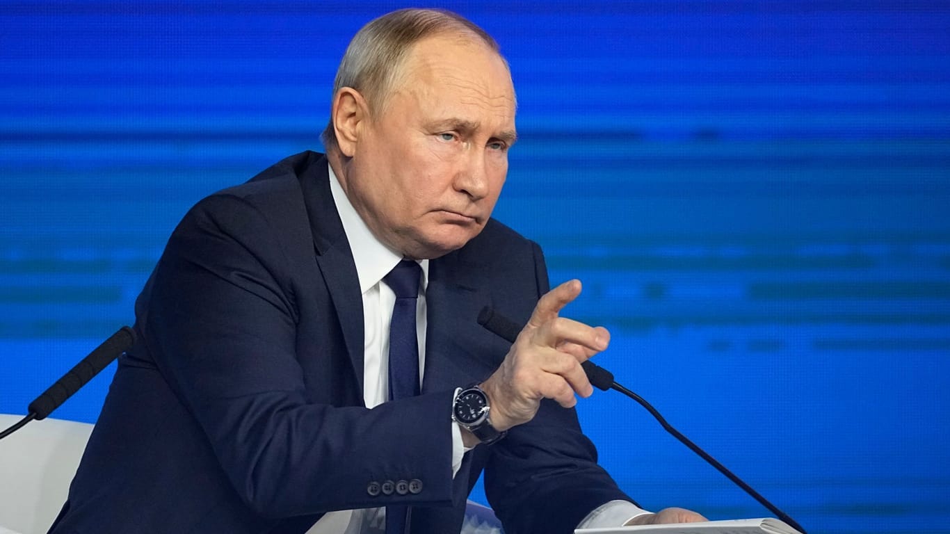 Putin legt Wert auf ein "sehr gutes Wahlergebnis".