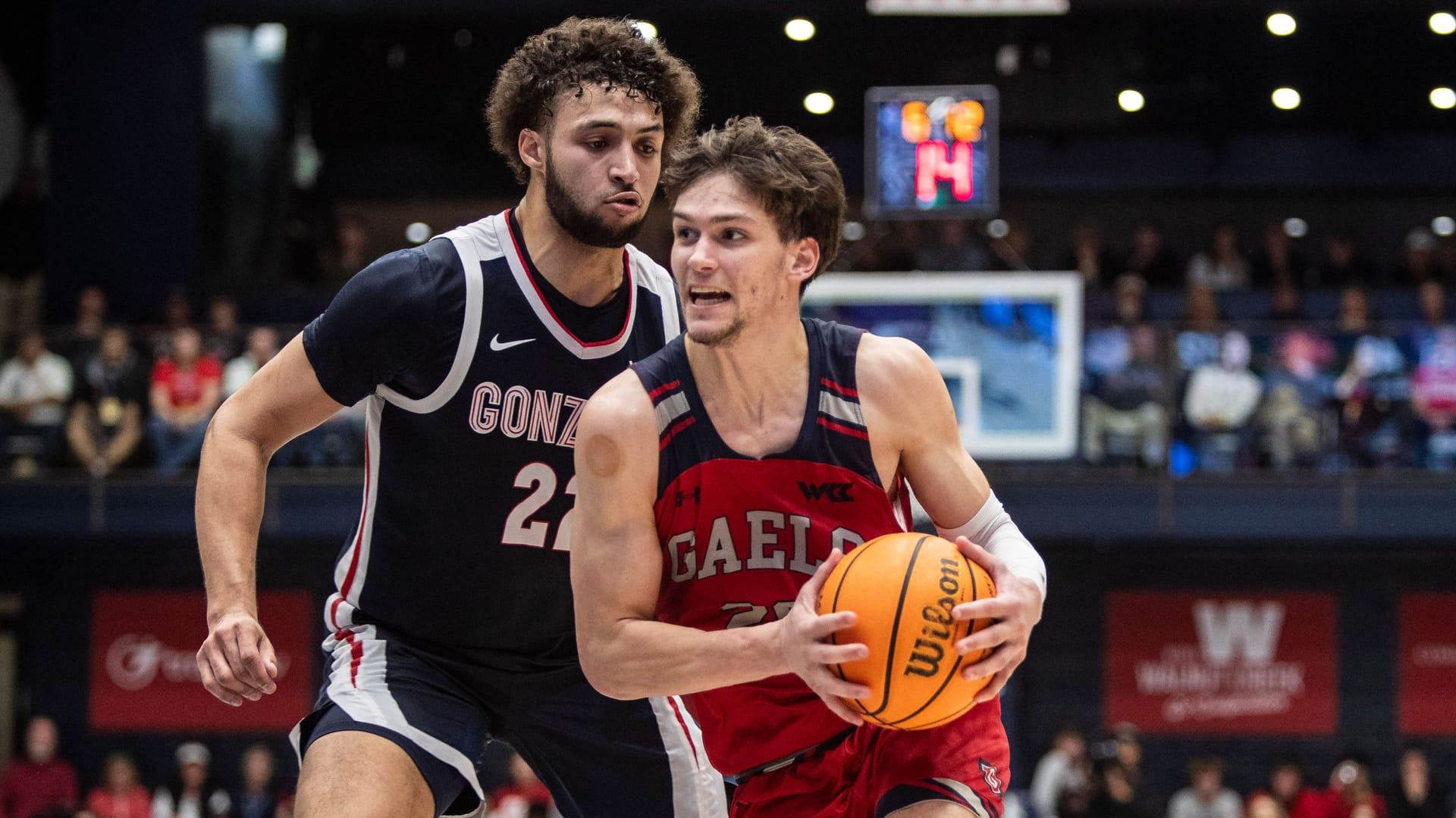 Ein Basketballspiel der Gonzaga Bulldogs in der NCAA (Symbolbild): Sie spielen in der "March Madness".