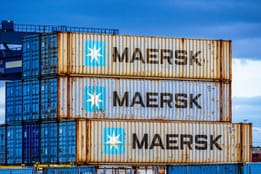 Brückeneinsturz setzt Aktienkurs von Reederei Maersk zu