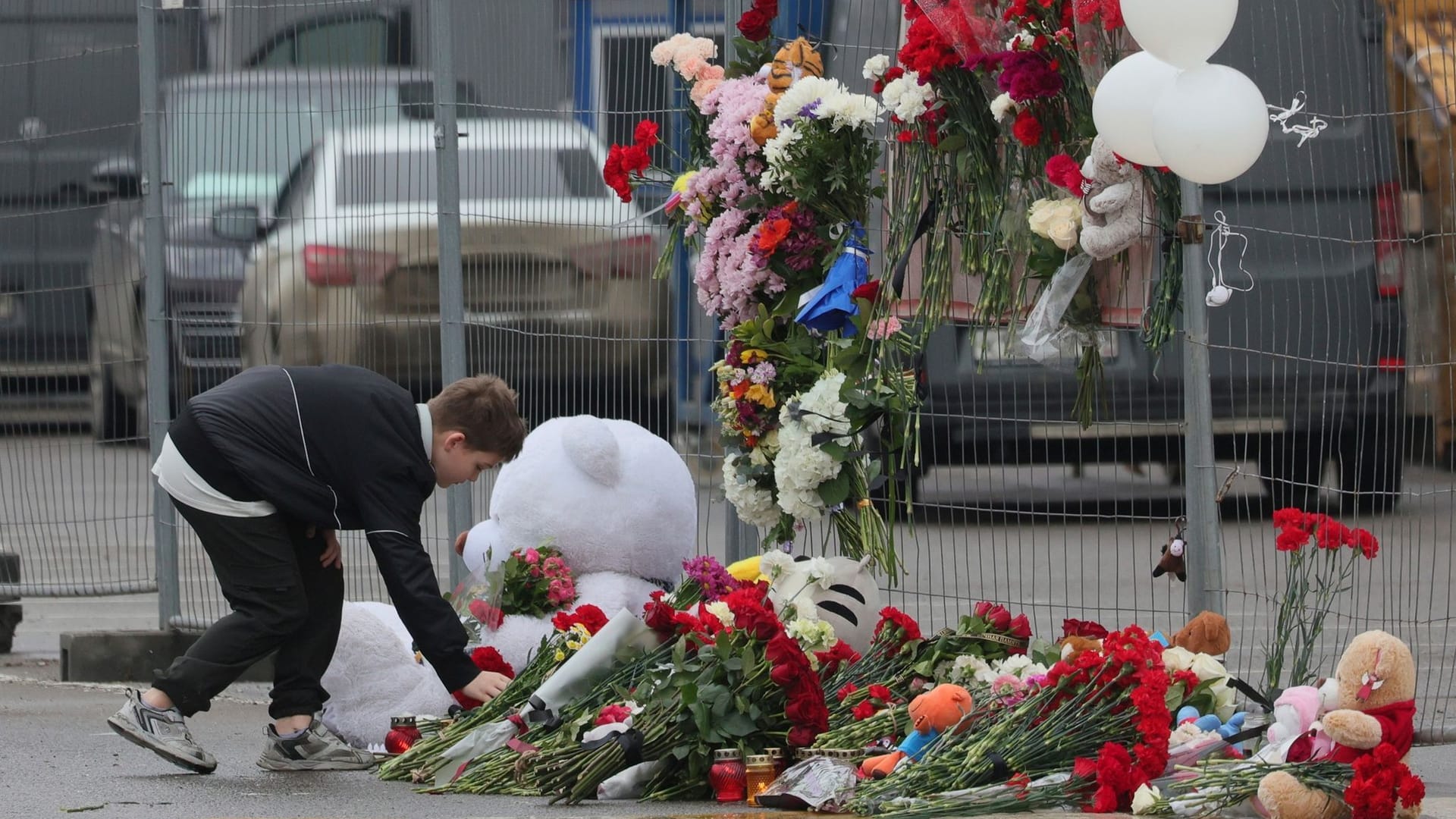 Nach dem Anschlag in Moskau - Moskau