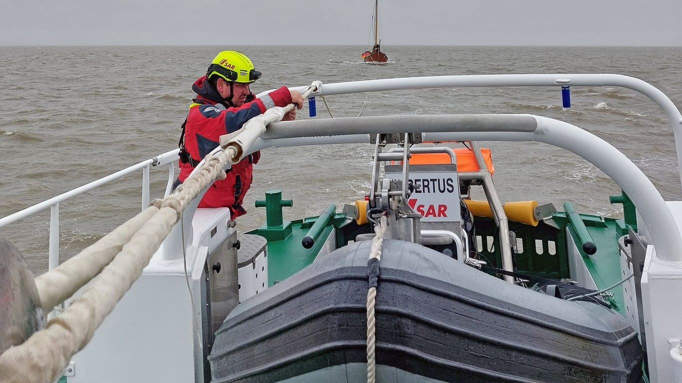 Seenotretter im Einsatz vor Norderney