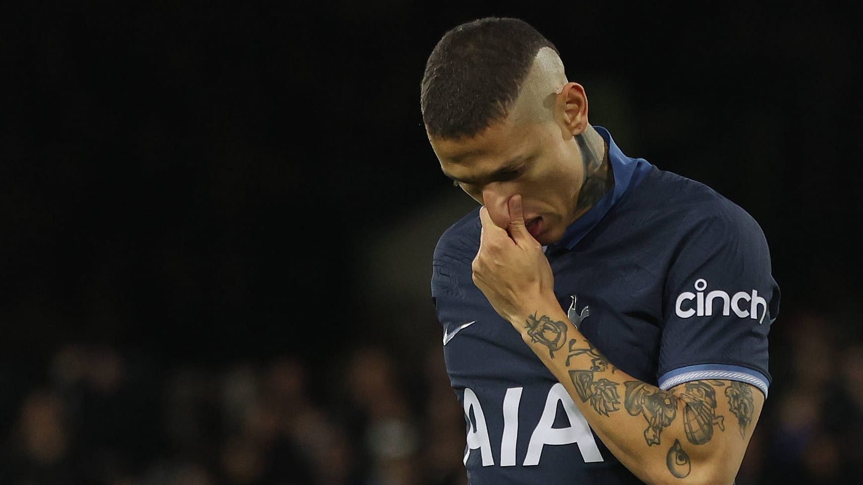 Richarlison: Der brasilianische Stürmer von den Tottenham Hotspur hatte mit schweren mentalen Problemen zu kämpfen.