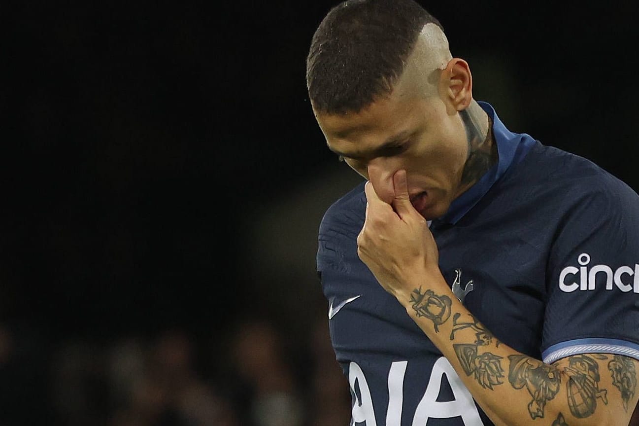 Richarlison: Der brasilianische Stürmer von den Tottenham Hotspur hatte mit schweren mentalen Problemen zu kämpfen.