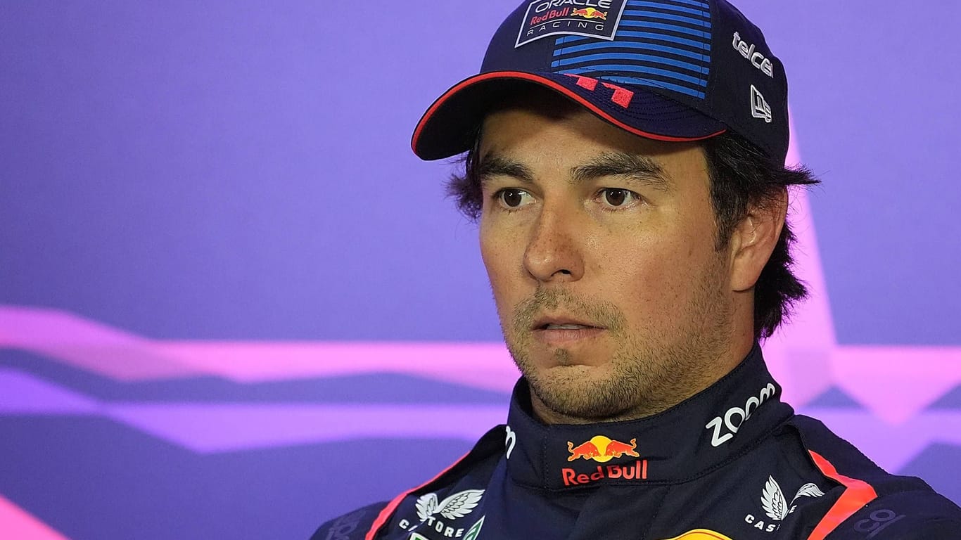 Sergio Pérez: Der Mexikaner muss mit seinen Red Bull von weiter hinten losfahren.